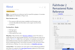 Pathfinder 2 Remastered Rules Reference — Built using TiddlyWikiLast ...